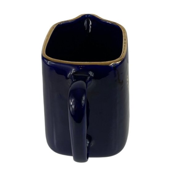 Seagram’s Whisky Pitcher Canadian Navy VO Mug Pouring Spout Gold Toned Trim - Picture 3 of 8
